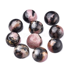 Natürliche Rhodonit-Cabochons X-G-P393-R68-8MM