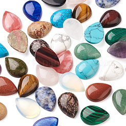 38 Stück Edelstein-Cabochons in 19 Stilen G-FW0001-04
