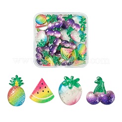 48 stücke 4 stil harzcabochons CRES-LS0001-08