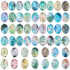 Glas cabochons GGLA-PH0001-53