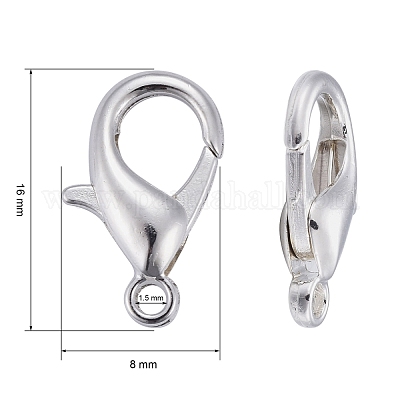 Wholesale Zinc Alloy Lobster Claw Clasps Pandahall