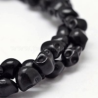 Окрашенные синтетические бирюзовые бусины&nbsp;X-G-M145-05-A