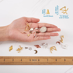 Zink-Legierung Cabochons PALLOY-KS0001-06
