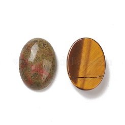 Natürliche & synthetische gemischte Edelstein-Cabochons G-M396-05