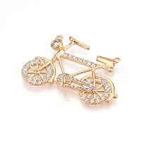 Латунные микро проложить кубического циркония подвески&nbsp;ZIRC-T016-11