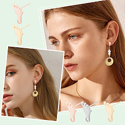 30 шт. 3 цвета 201 нержавеющая сталь фурнитура для сережек-гвоздиков STAS-DC0010-25