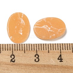 Gefärbte synthetische Howlith-Cabochons G-G075-11A