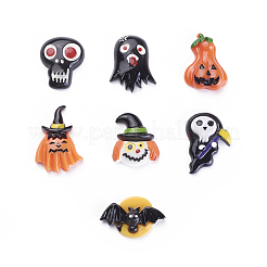 Halloween-Themen-Harz-Cabochons CRES-X0010-07