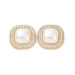 ABS Nachahmungen von Perlen Cabochons PALLOY-E026-07G
