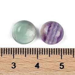 Natürliche bunte Fluorit-Cabochons G-I370-06A