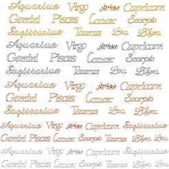 15 Satz Cabochons aus Legierung im 5-Stil FIND-OC0001-26
