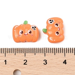 Undurchsichtige Harz-Cabochons zum Thema Halloween CRES-M037-07J