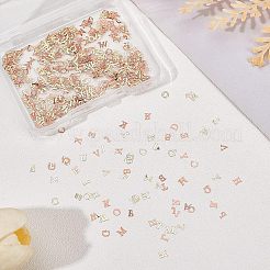 1040 Stück Messing-Cabochons im 26-Stil MRMJ-OC0002-99