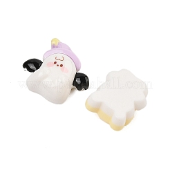 Undurchsichtige Harz-Cabochons der Halloween-Serie CRES-M037-18
