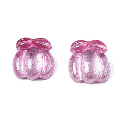 Cabochons aus transparentem Harz mit Herbstmotiven CRES-S302-65-A03