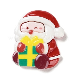 Undurchsichtige Harz-Cabochons des Weihnachtsthemas RESI-F053-A03