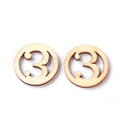 Holz Cabochons WOOD-I003-08