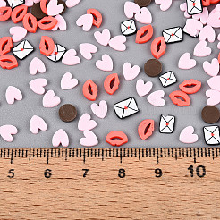 Handgemachter Ton-Cabochon CLAY-N013-02B
