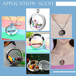 5 Stück 5 Farben Legierung Strass Anhänger Cabochon offene Rückseite Einstellungen RB-PH0001-22