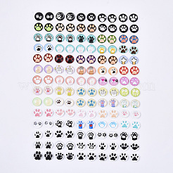 Glas cabochons GGLA-R040-12mm-05