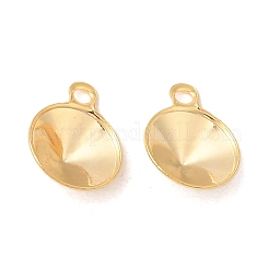 Ionenplattierung (IP) 304 Edelstahl Anhänger spitze Rückseite Strass-Einstellungen STAS-U025-05A-G