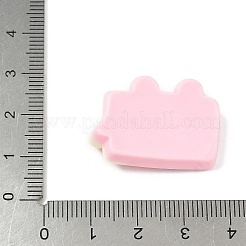 Süße undurchsichtige Harz-Cabochons RESI-L046-E05