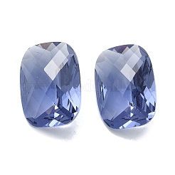 Facettierten Glas Strass cabochons GGLA-C032-04