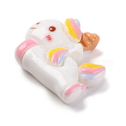 Einhorn Motiv Cartoon Harz Decoden Cabochons X1-CRES-Z011-02B