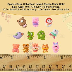 Undurchsichtigen Cabochons RESI-CJC0011-41