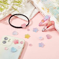 120 Stück PVC-Cabochons im 6-Stil KY-OC0001-09