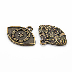Tibetanische Legierung aus Emaille & Strass Fassungen TIBEP-N010-002AB-RS