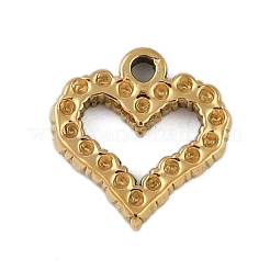 Ionenplattierung (IP) 304 Edelstahl Anhänger Strass-Einstellungen STAS-U019-37G