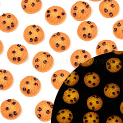 Keks leuchtende Harz-Cabochons CRES-T026-02A