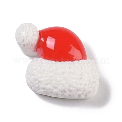 Undurchsichtige Harz-Cabochons mit Weihnachtsmotiv RESI-H162-06I