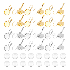 DIY Rohling-Set für Kuppelohrringe STAS-UN0047-79
