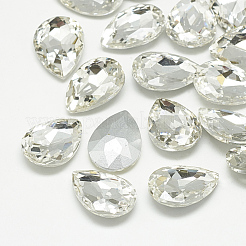 Similistein Cabochons Glas Strass RGLA-T081-10x14mm