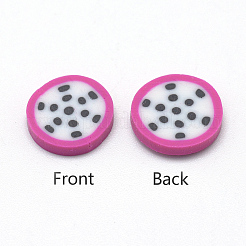 Handgemachter Ton-Cabochon X-CLAY-Q241-004N