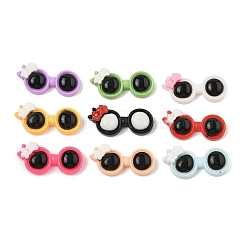 Undurchsichtige Cartoon-Harz-Cabochons CRES-R456-09A