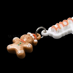 Undurchsichtige Harz-Cabochons des Weihnachtsthemas CRES-D011-01D