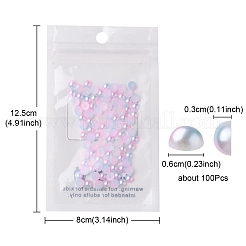 Nachahmung Perlen Acryl Cabochons OACR-YW0001-37A