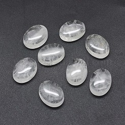 Natürlichen Quarzkristall cabochons G-O175-30A-03