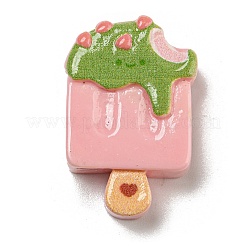 Frühling Kirschblüten Thema opake Harz Decoden Cabochons RESI-E055-02B
