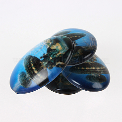 Foto Glas ovale Cabochons X-GGLA-N003-13x18-F32