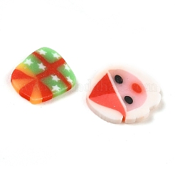 Weihnachten Thema handgemachte Fimo Cabochons CLAY-Q004-27A