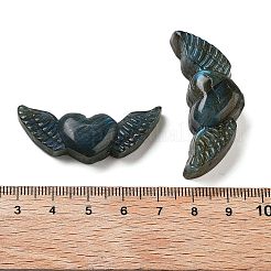 Natürlicher Labradorit geschnitzte Cabochons G-C152-07