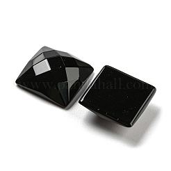 Cabochons aus natürlichem schwarzem Onyx G-P513-04A-01