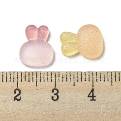 Leuchtende transparente Decoden-Cabochons aus Harz RESI-D013-04