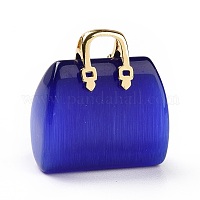 Подвески кошачий глаз&nbsp;G-P490-01G-07