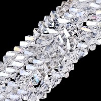 Гальванизируйте прозрачное стекло бисер нитей&nbsp;EGLA-Q139-01A-A01