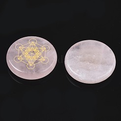 Natürlichen Rosenquarz Cabochon G-S375-008B